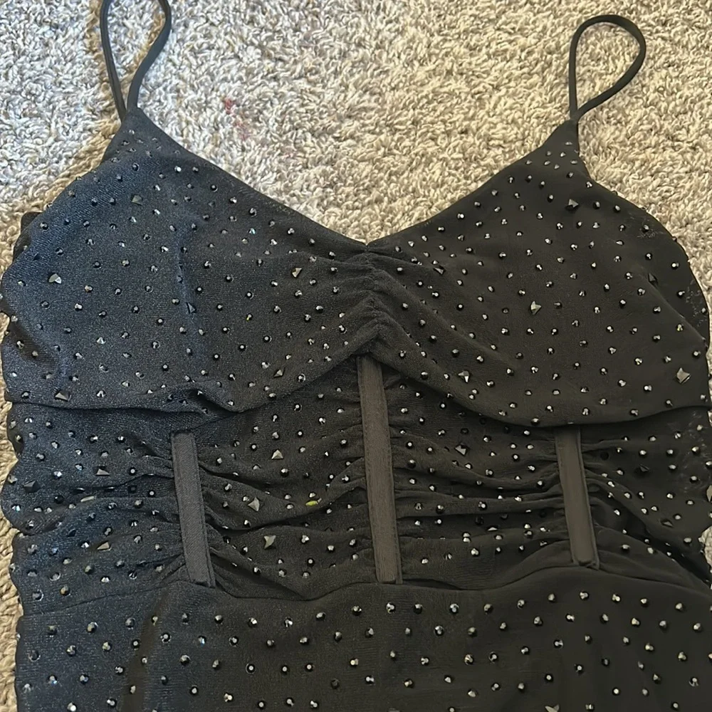 black mini dress - Picture 4 of 4